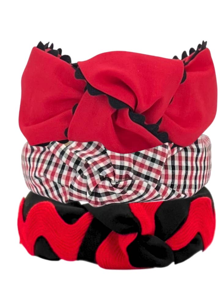 Rød og sort Team Spirit Bundle - farveindstillinger
for engroshandel hos Pretty Happies