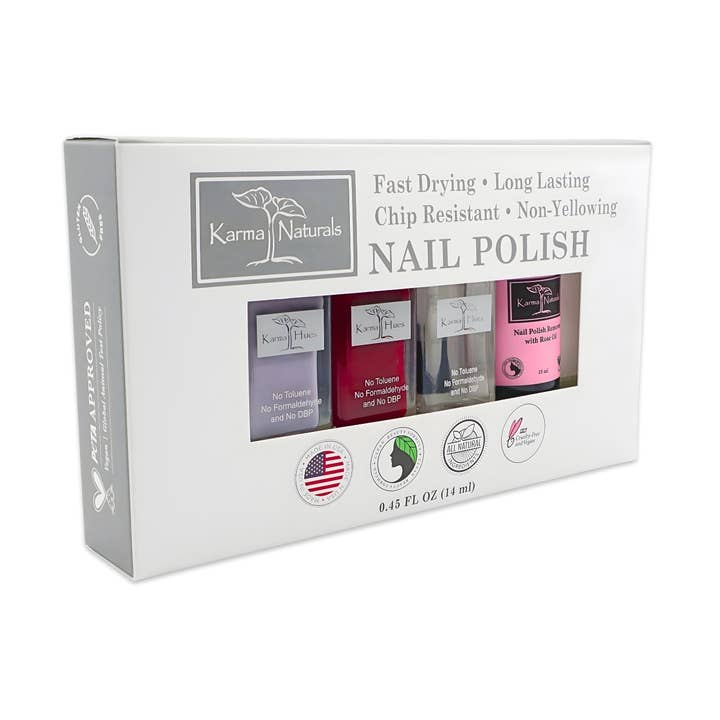 Ensemble de vernis à ongles Karma Naturals ZCORE 2 pour la vente par Karma Organic spa