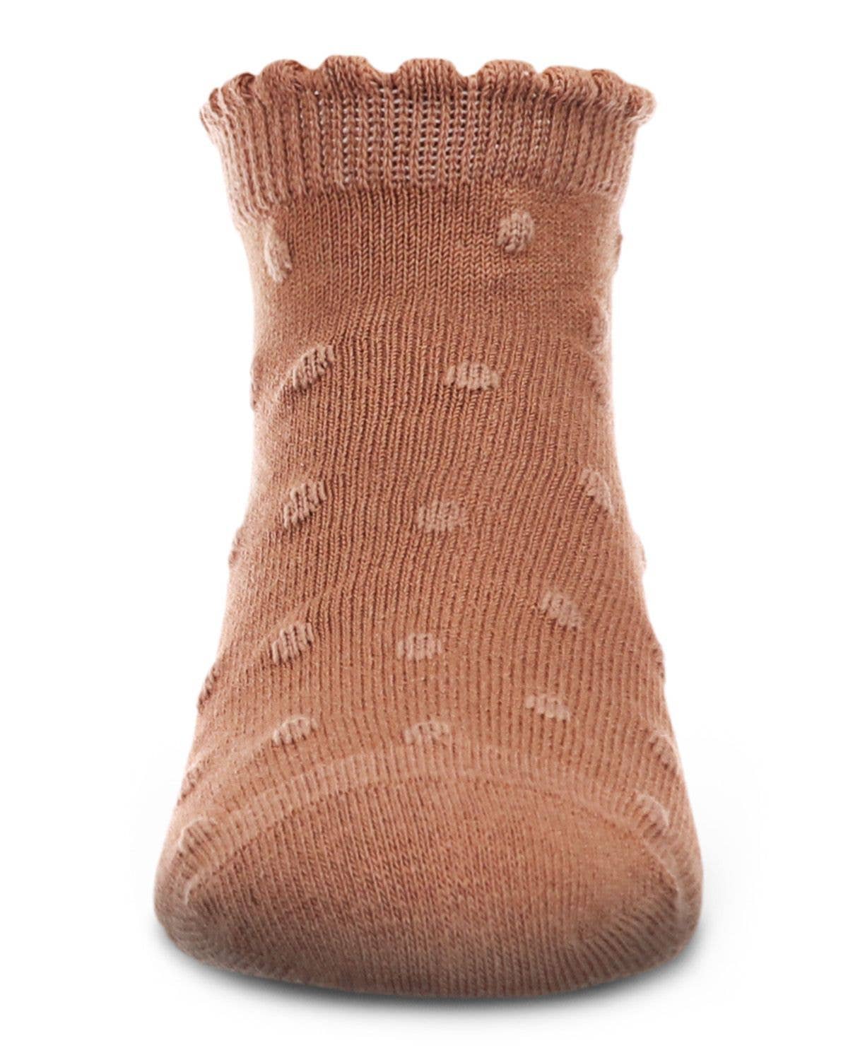 Infinity Classics International Inc. - Wholesale Socks - Women's - Cotton Blend Swiss Dot Anklet Socks8