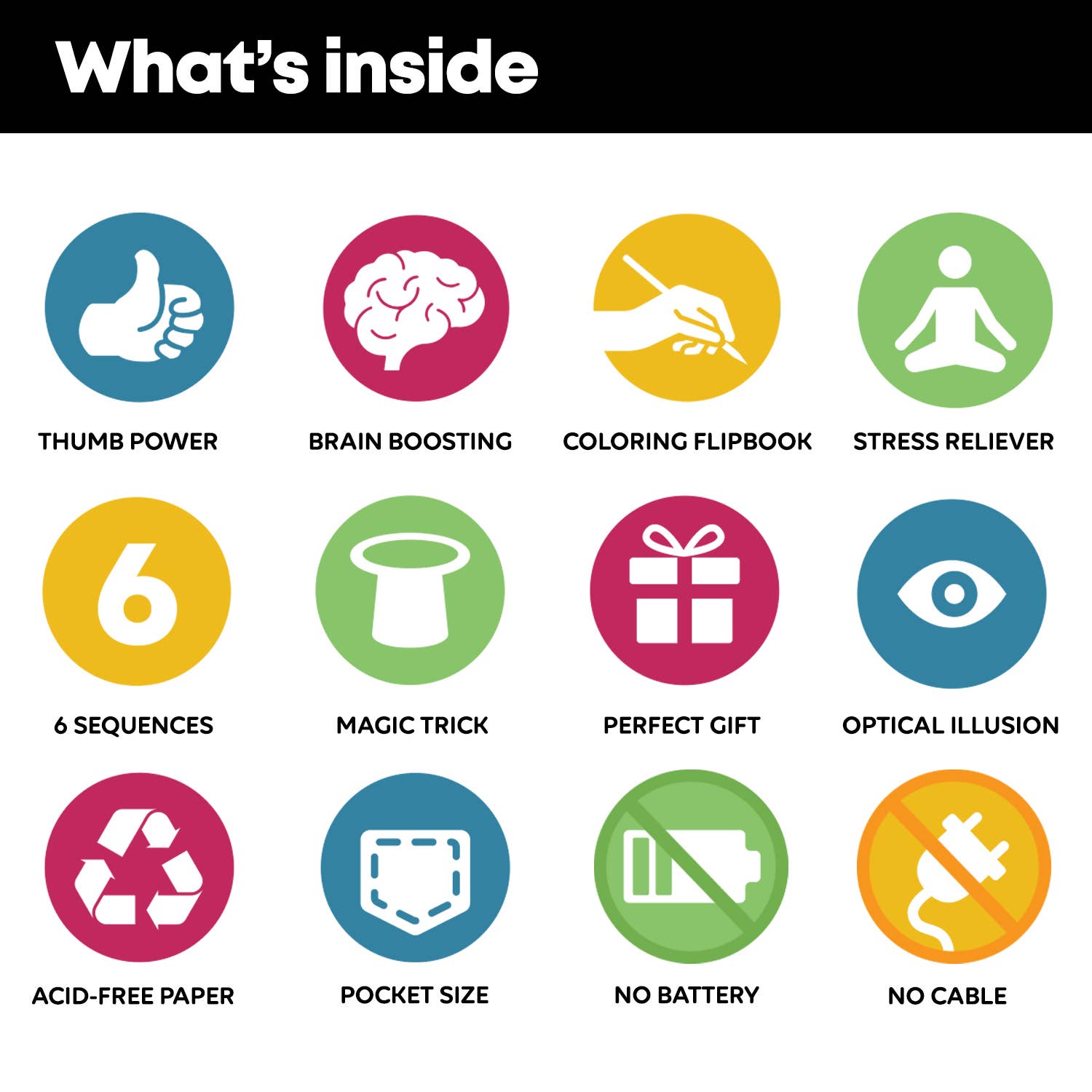 Flipboku - Wholesale Kleurboek - Volwassene - Molecularis - kleurend flipboek8