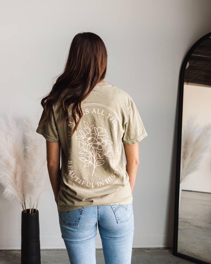 The Anastasia Co - Wholesale Screen Printed T-Shirt - Women's - All Things Beautiful Tee3