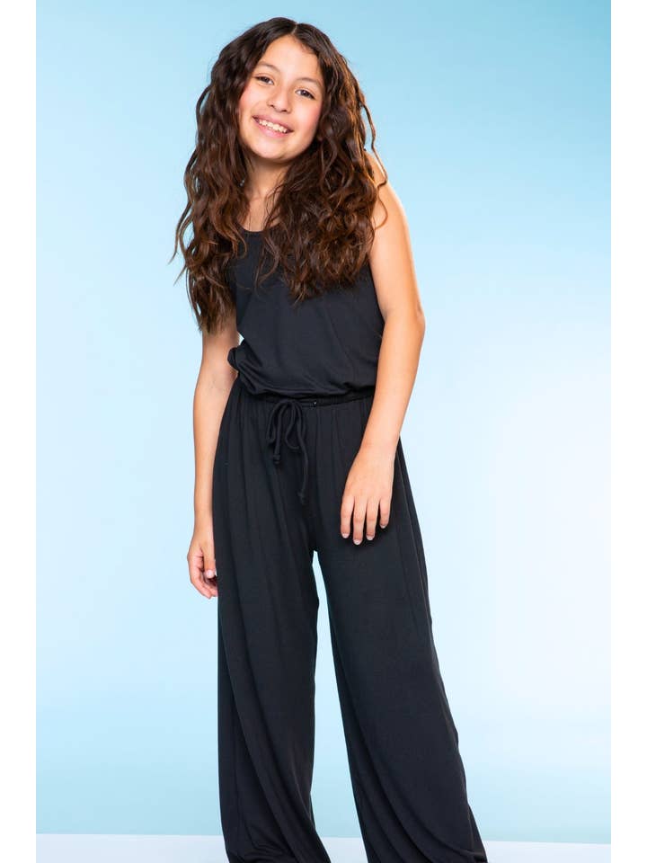 PixieLane - Wholesale Jumpsuit - Kids - Simply Soft Tank Wide Leg Jumpsuit