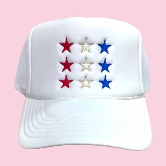 Casquette Trucker Étoile du Quatre Juillet pour la vente par Camel Threads