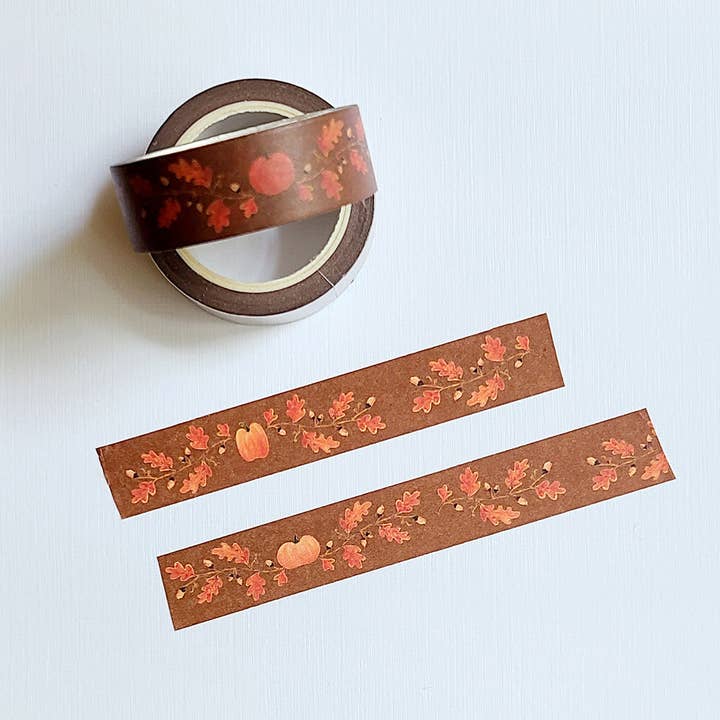 Autumn Swag Washi Tape for wholesale by Tulip Design Company