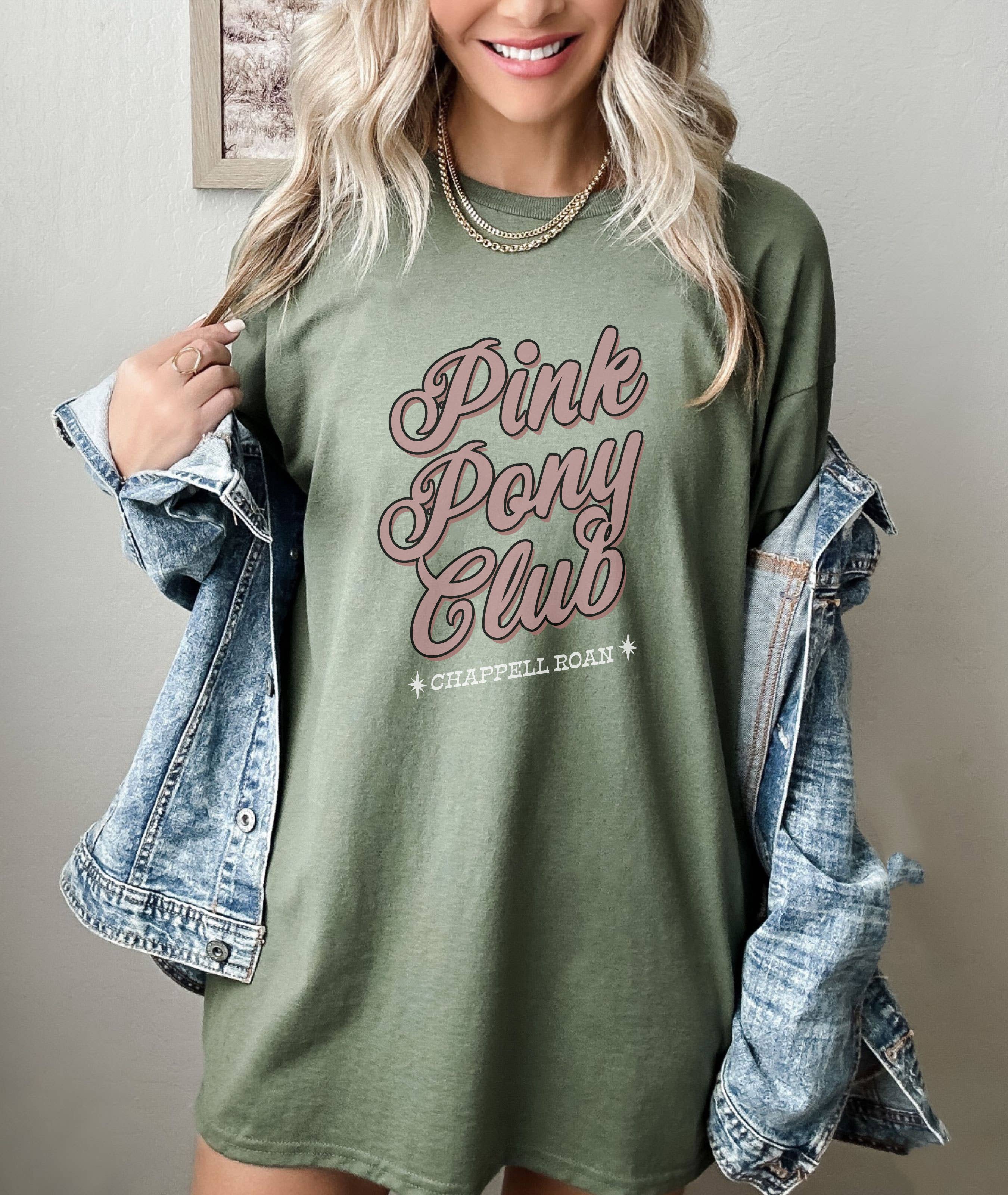 SONDO DESIGN LTD – wholesale Tunika - Dam – Rosa ponyklubbskjorta, Sapphic Lesbian WLW Pride-skjorta 1