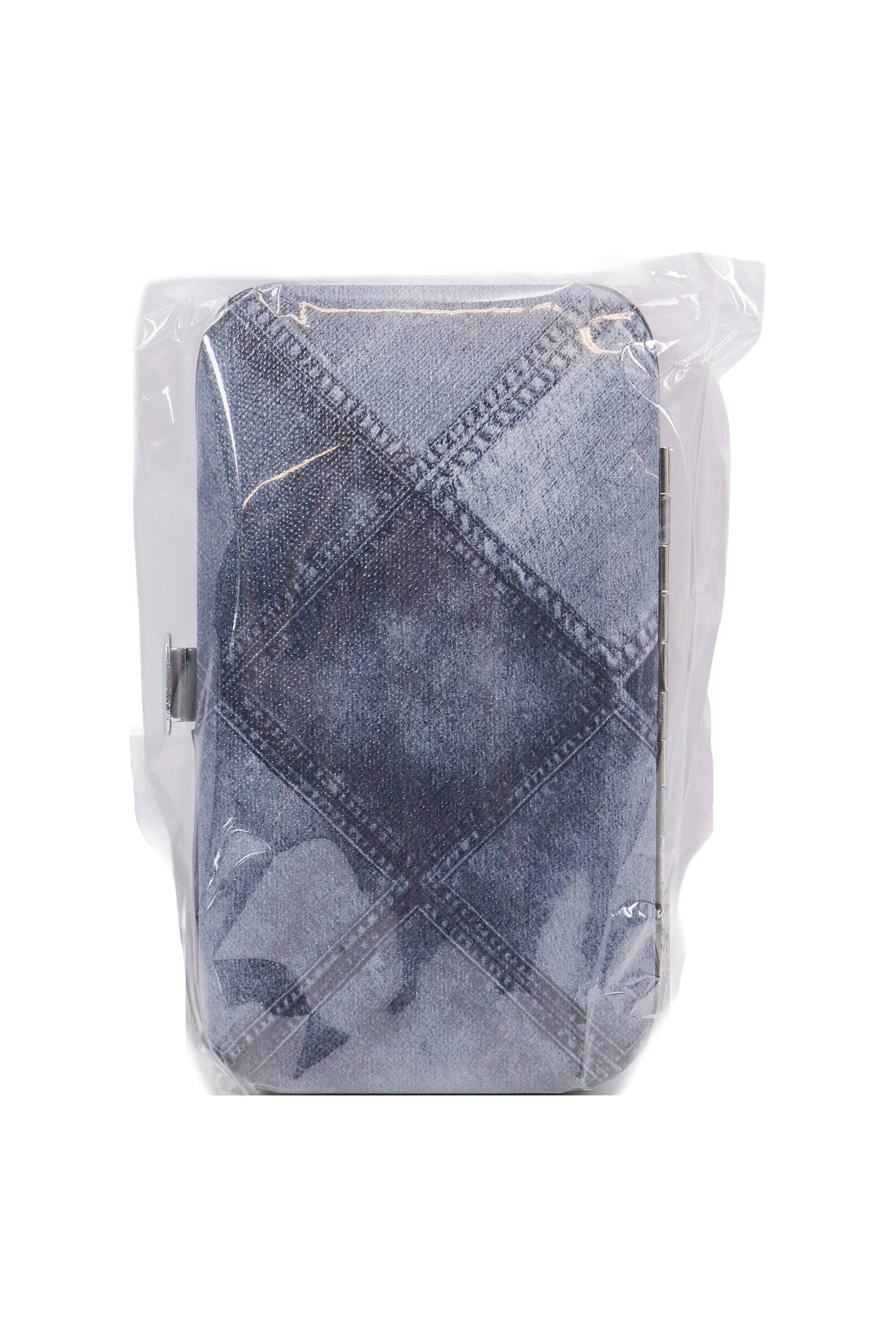 ASSORTED Mock Denim Vegan Leather 7 Pcs Nailcare Kit for wholesale on Faire6