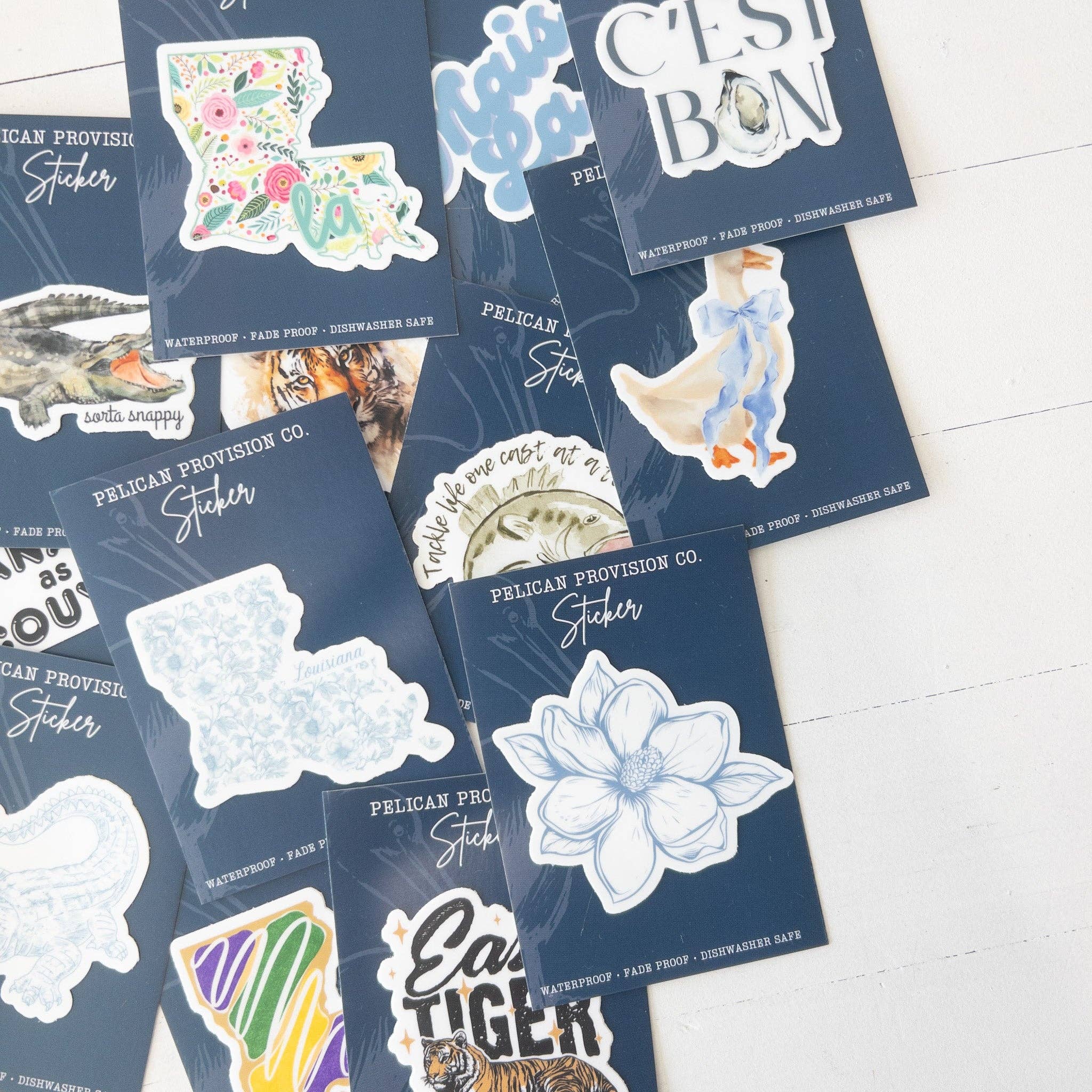 Pelican Provision Co. - Wholesale Sticker - Let Them Eat Cake Sticker1