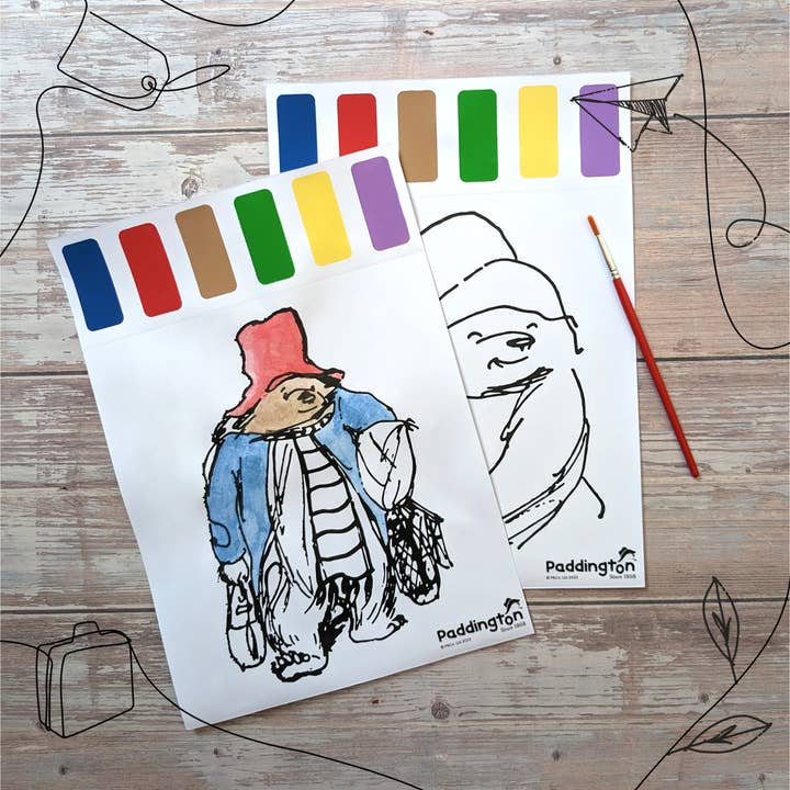 Robert Frederick Ltd – Engroshandel Kunstsæt - Børn og baby – Maling Palette Kunst Sæt - Paddington