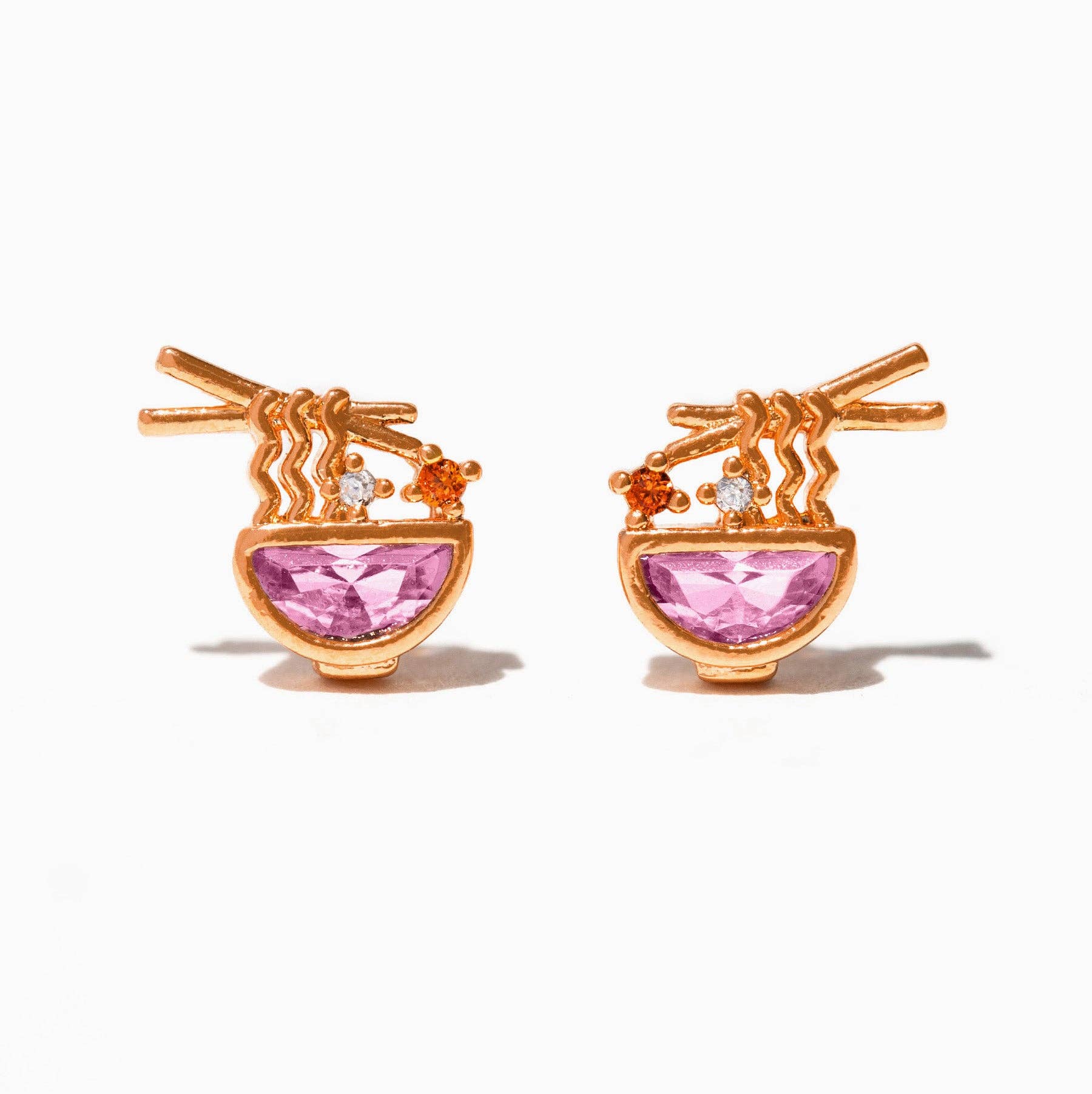 Girls Crew - Wholesale Stud/Post Earrings - Ramen Studs2