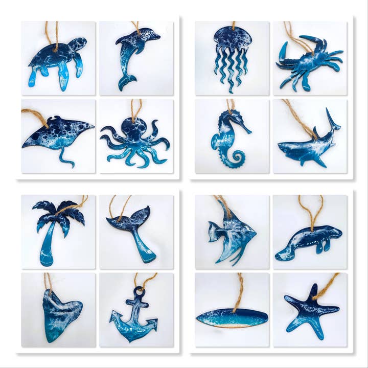 Ocean Christmas Ornament / Beach Ornament / Sealife Ornament and other Purchase Wholesale nautical ornaments. Free Returns & Net 60 Terms on Faire trending on Faire.