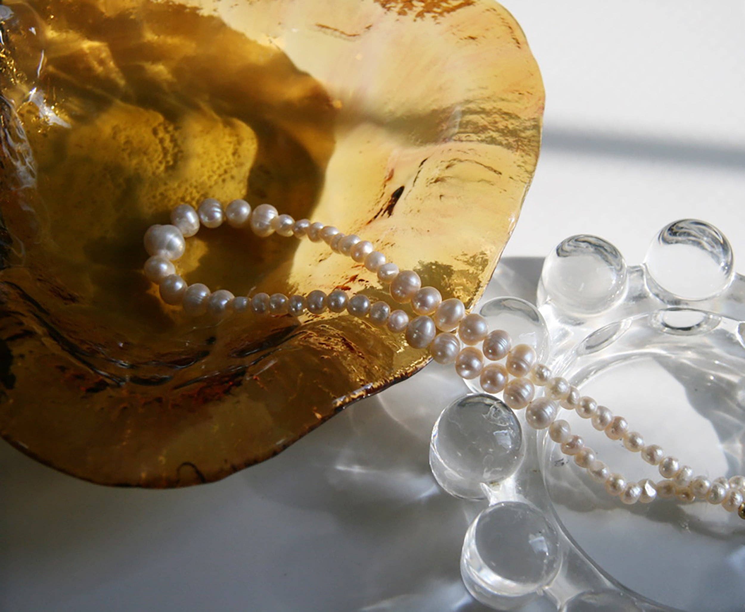 By Orly - Wholesale Beaded/Pearl Necklace - AMELIA3