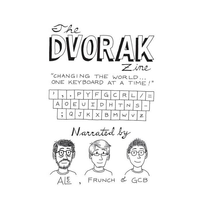 Microcosm Publishing & Distribution – wholesale Comic book – Dvorak Zine: Changing the World One Keyboard at a Time2