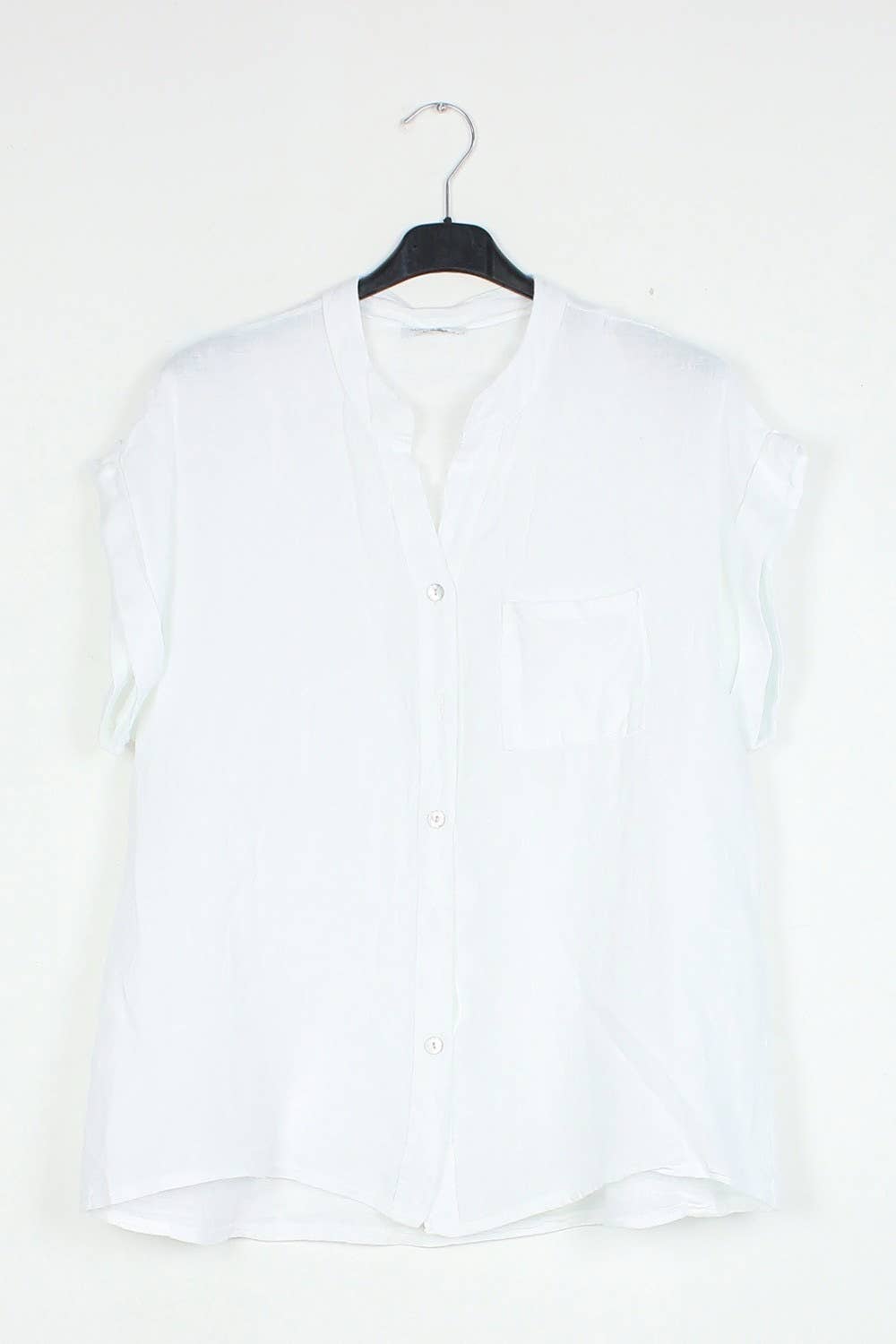 LÉA & LUC - Vente Chemise à col boutonné – femme - Chemise en 100% Lin REF.2065010