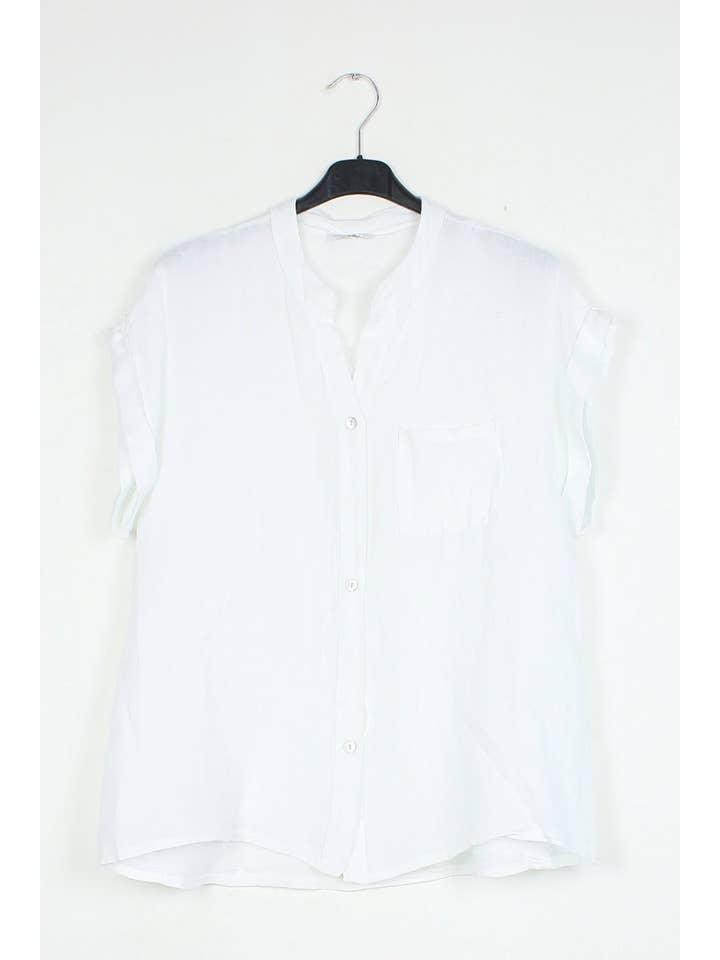 LÉA & LUC - Vente Chemise à col boutonné – femme - Chemise en 100% Lin REF.2065010