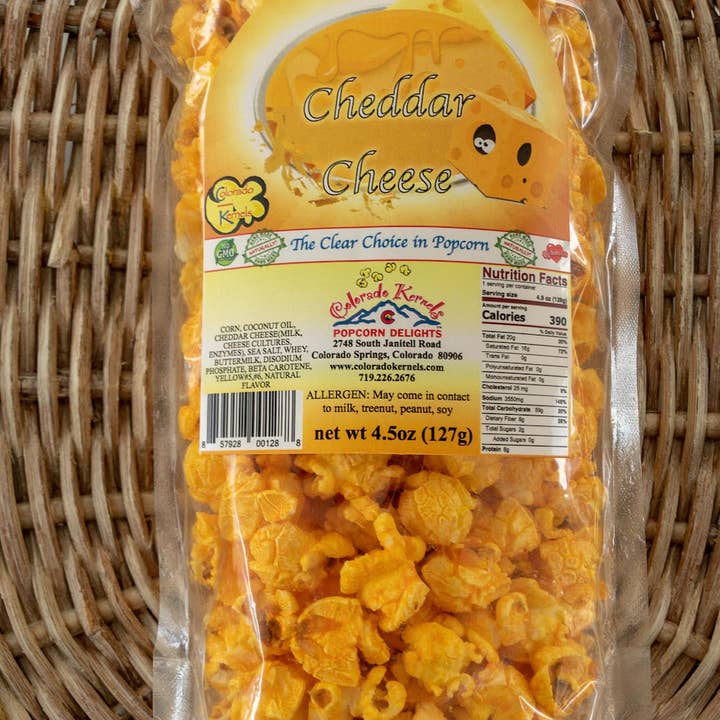 Colorado Kernels - Wholesale Popcorn - Cheddar Cheese Popcorn
