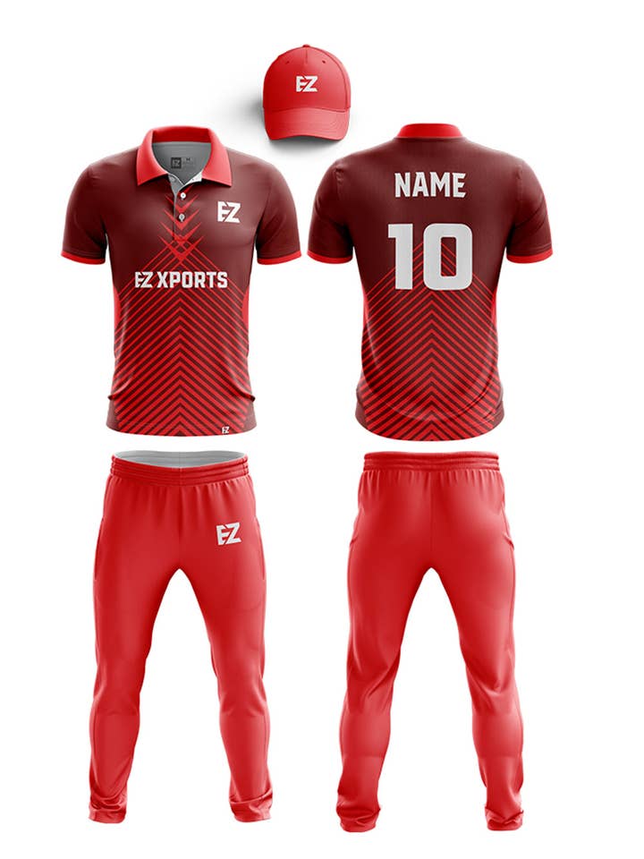 Uniforme de cricket personalizado - CR-9 para venta al por mayor de EZ XPORTS Custom Sportswear