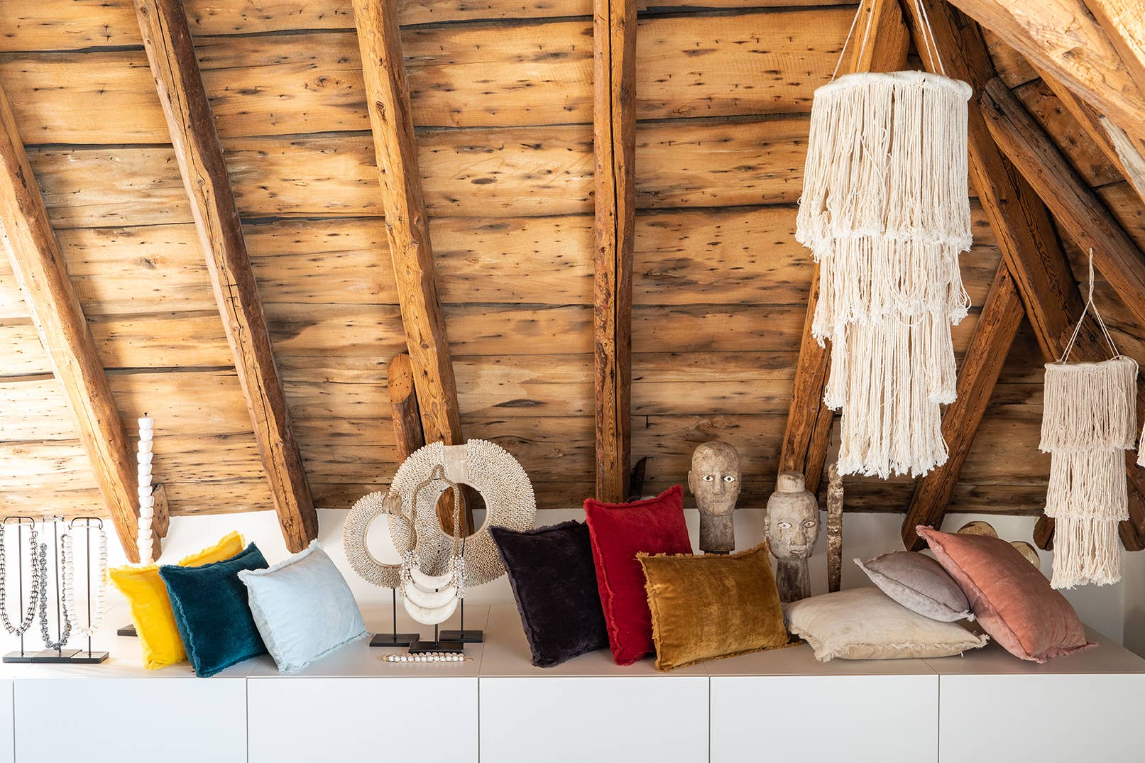 Maison Vivaraise & La Cerise sur le Gâteau - Vendita all'ingrosso Cuscini per sedie - Cuscino Uni Fara Pearl 30 x 501