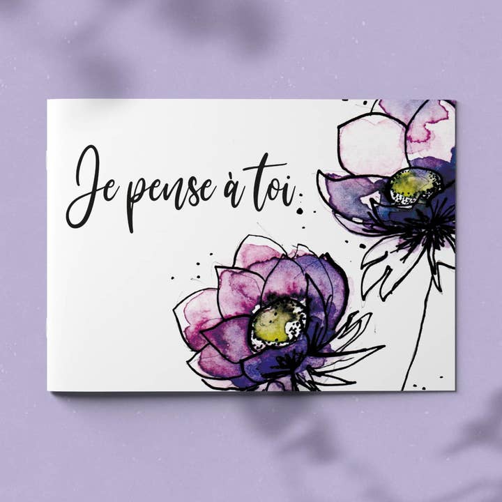 Carta Sto pensando a te mio anemone! per la vendita all'ingrosso da parte di papier ananas