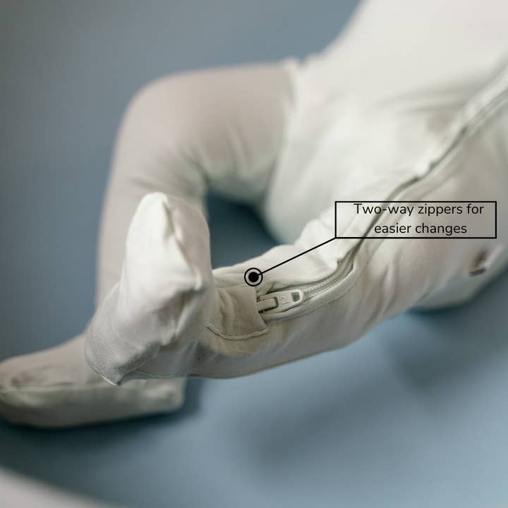 Pip + Phee – wholesale Sleepsuit – Baby – Bamboo Footed Sleepers | Solids4