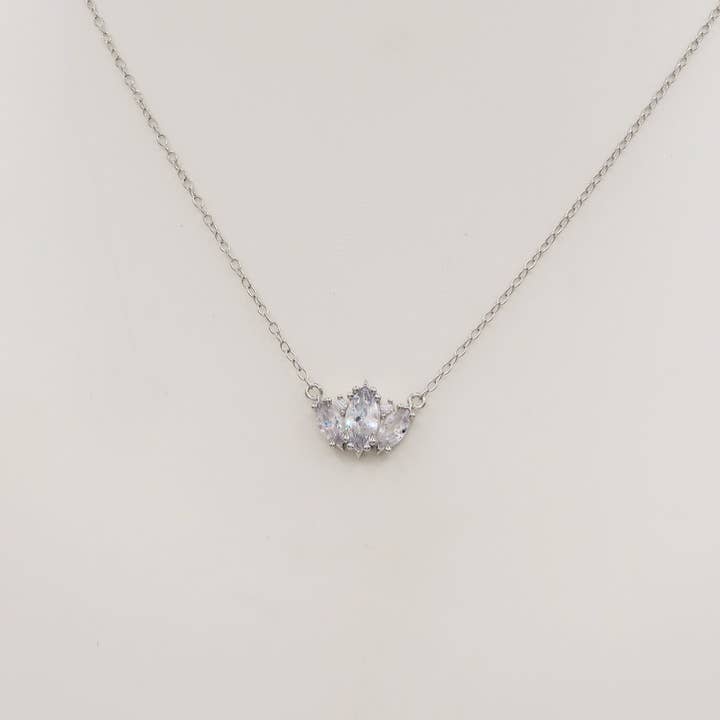 Daemon srls - Vendita all'ingrosso Collana con ciondolo/pendaglio - HAVEN ~ Collana con pendente in argento 925 e cubic zirconia5