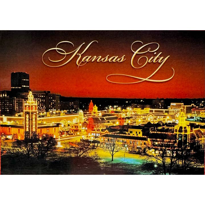 KC57-Plaza Lights Postkarte für den Großhandel von Avery Postcards and Gifts