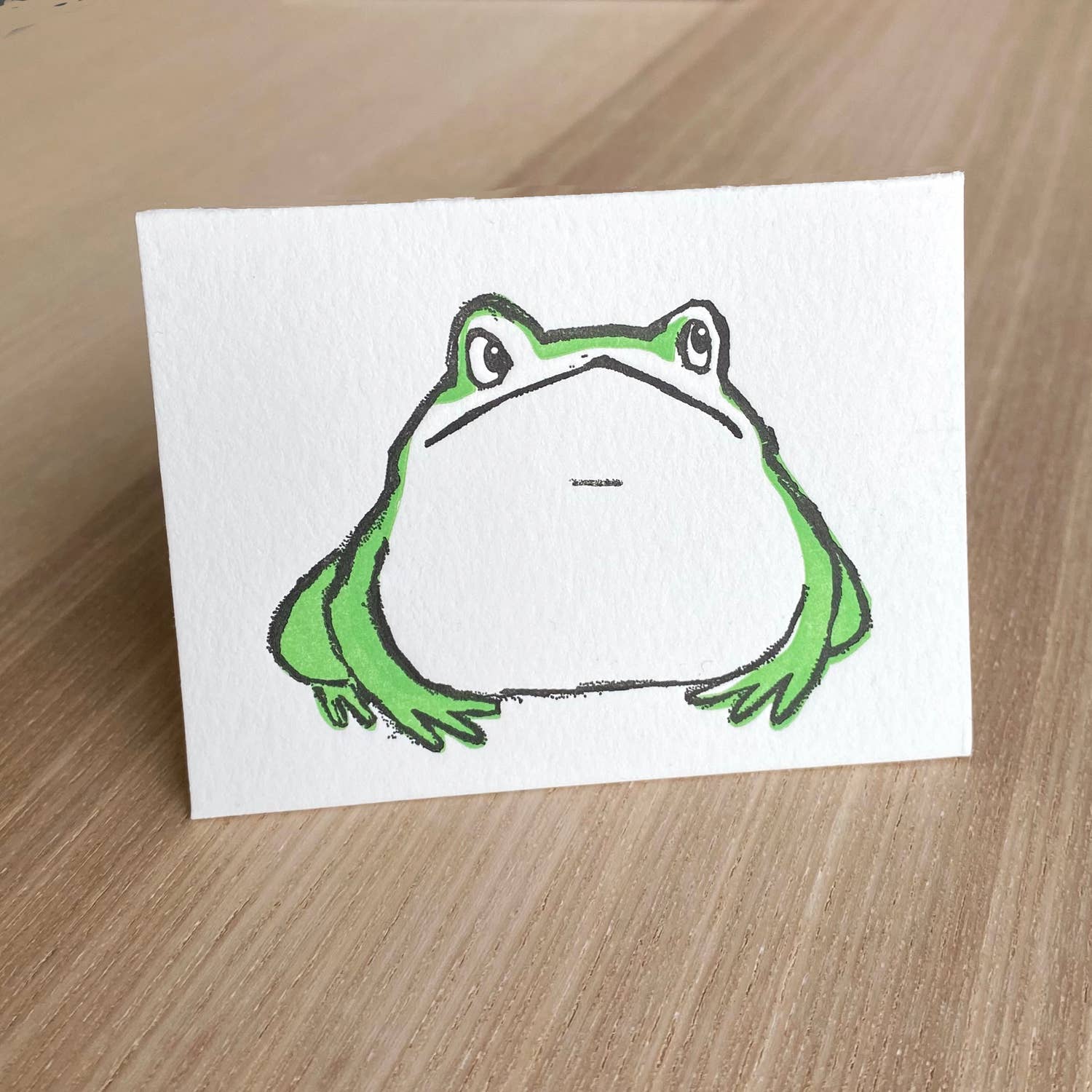 Ilee Papergoods - Wholesale Everyday Greeting Card - Mini card Toad1