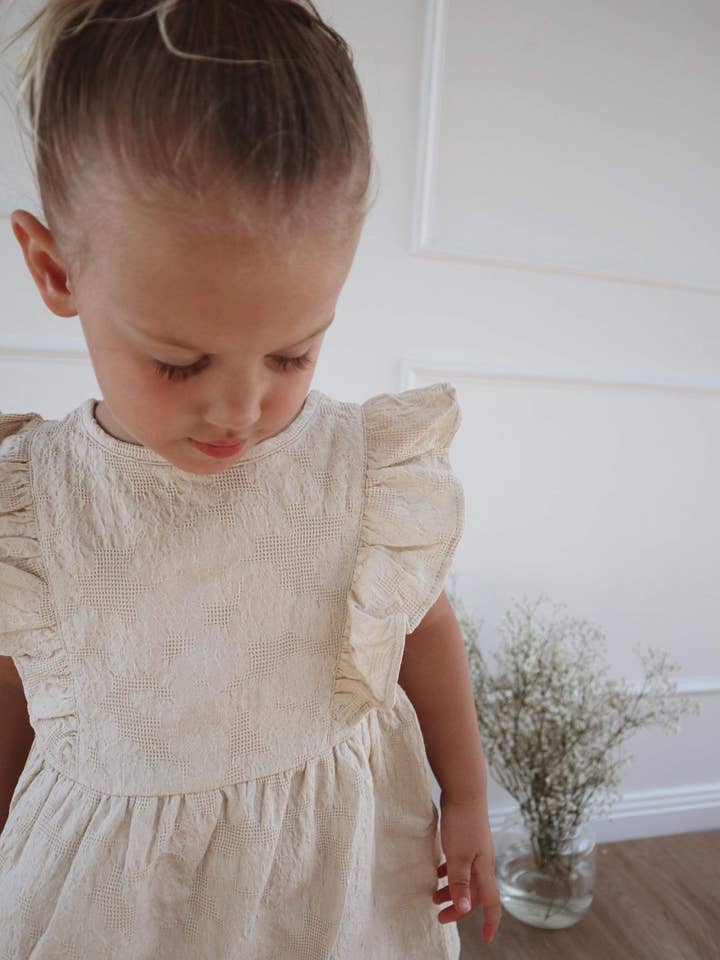 Vestido Lou Lou con volantes y pilchers para venta al por mayor de RAI & CO