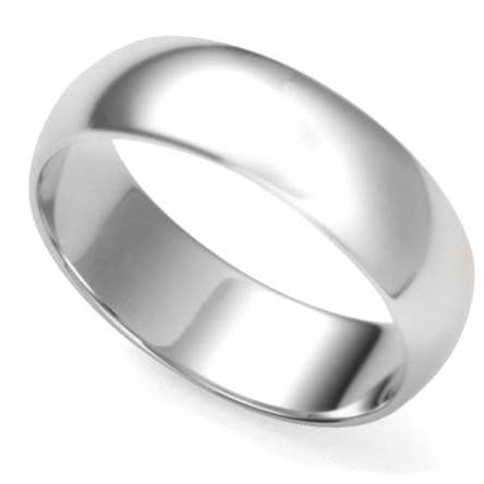 Silver Insanity – Großhandel Ehering/Ring – Ehering aus massivem Sterlingsilber, 7 mm