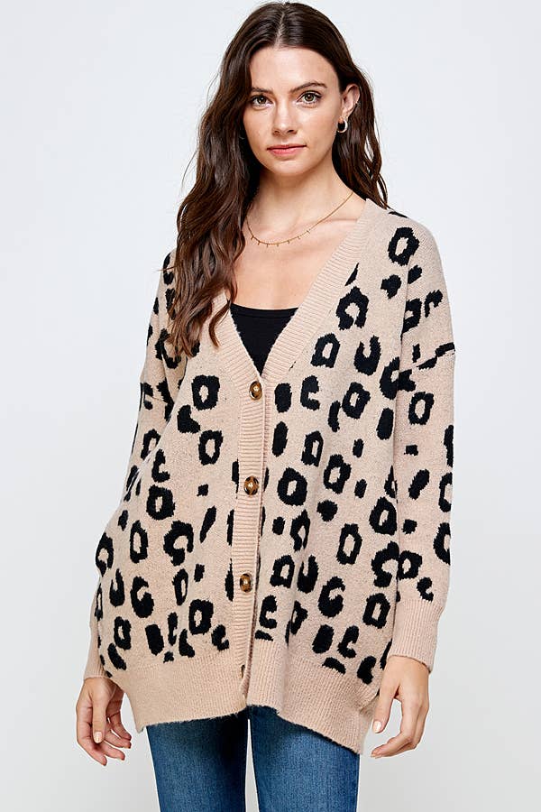 animal maya coco cardigan