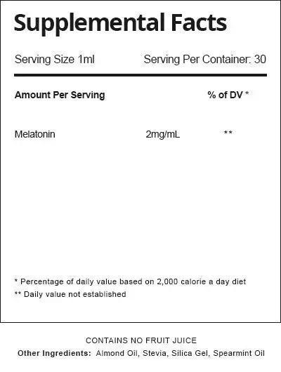 Nanoceutical Solutions - Vendita all'ingrosso Vitamine/integratori orali - Nano melatonina3
