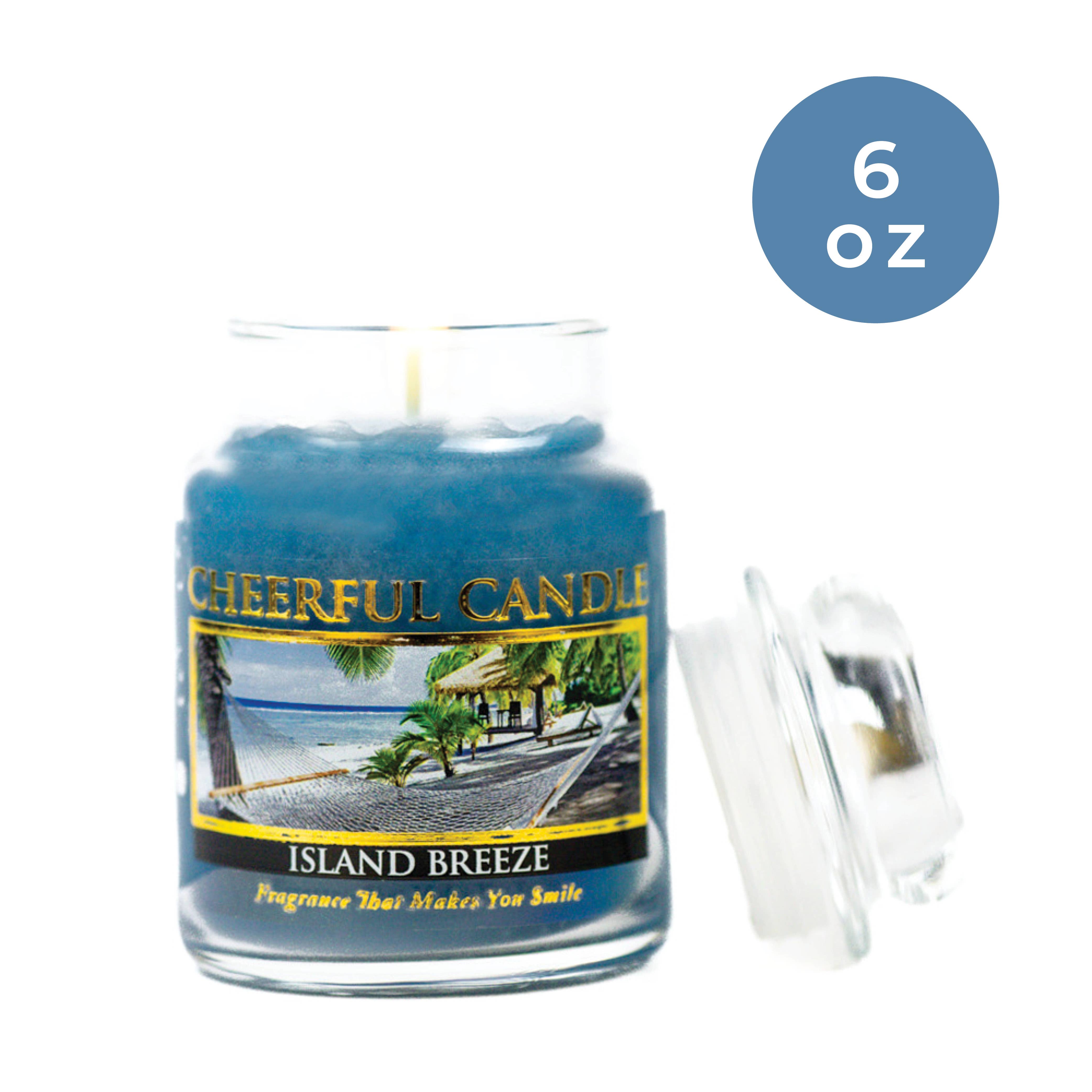 A Cheerful Giver - Vente Bougie en bocal - Bougie joyeuse (6 oz.) — Island Breeze1