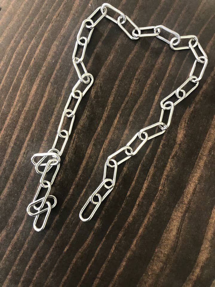 Chaîne épaisse en argent pour la vente par bubs & sass