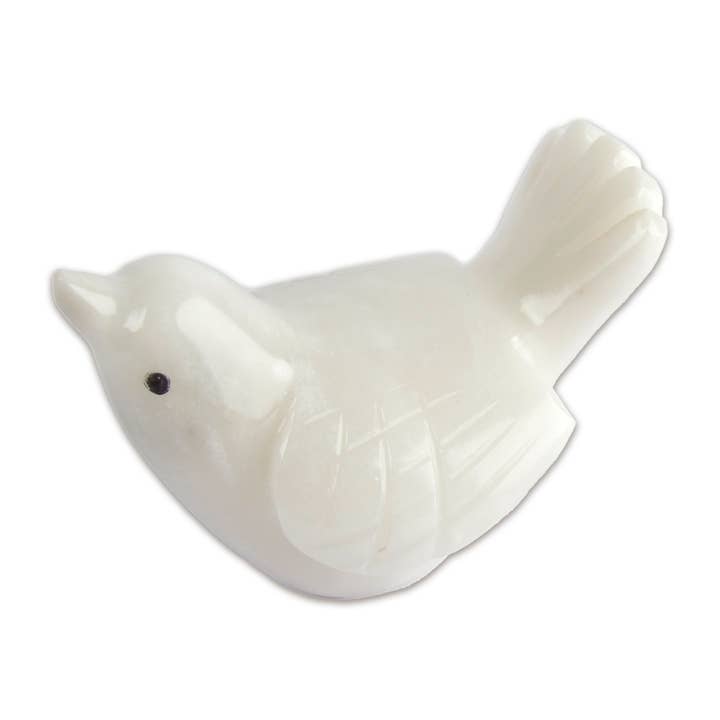 3" White Dove for wholesale by British Fossils