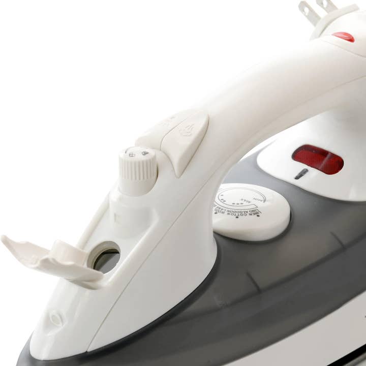 JupiterGear Home - Vente Fer à repasser - Fer à rembobiner Impress de taille moyenne avec spray antiadhésif