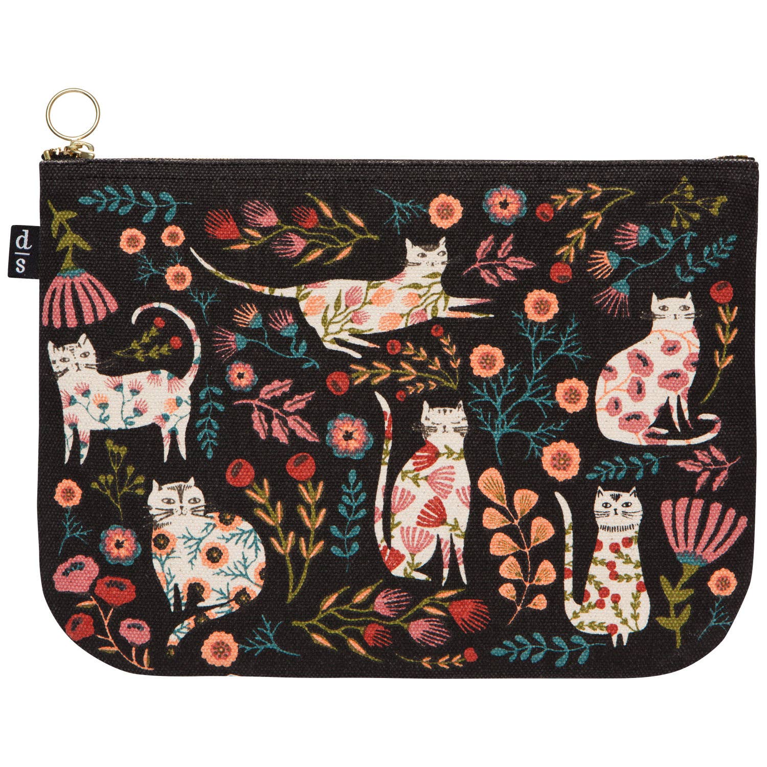 Danica Brands - Wholesale Handtasje - Dames - Catbloom grote etui met ritssluiting1