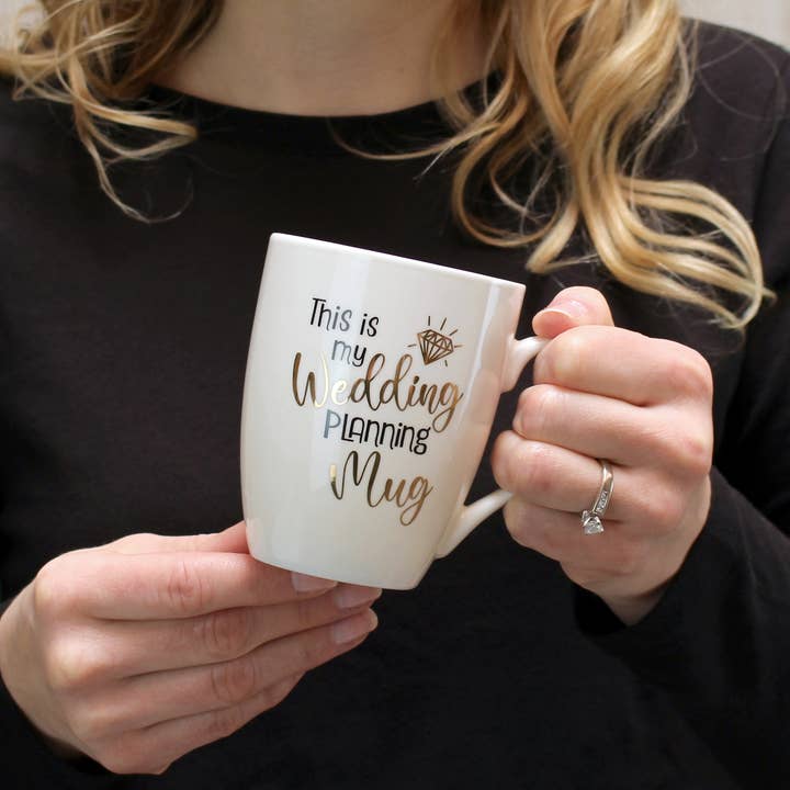 Lillian Rose - Venta al por mayor Taza - Taza de café «This is my Wedding Planning»2