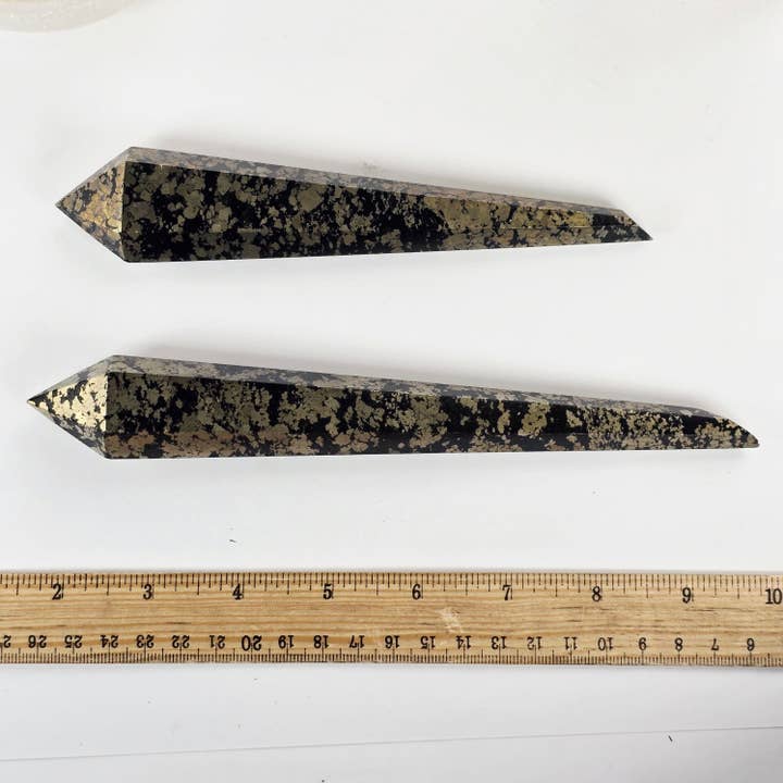 Rock Paradise - Wholesale Spiritual Stone/Crystal - Pyrite Crystal Wand - You Choose #2