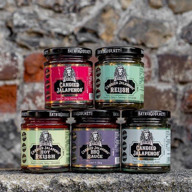 Haynes Gourmet UK - Wholesale BBQ Sauce - Haynes Candied Jalapeno BBQ Sauce, the Perfect Burger Sauce