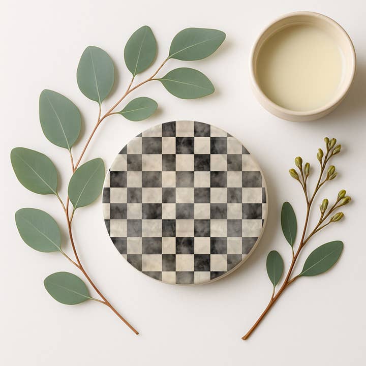 Gia Roma - Wholesale Decorative Tabletop Object - Blue Country Coaster Elegant Grandmillennial Blue Home Decor107