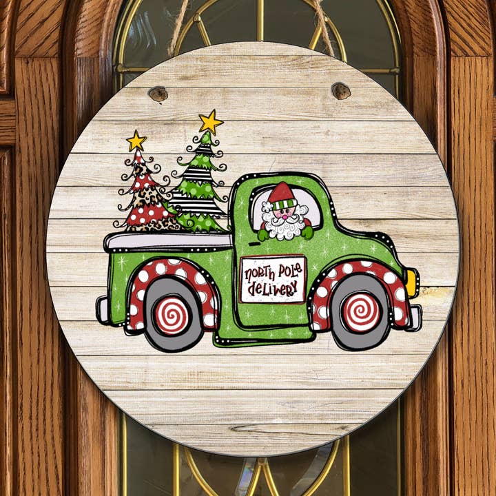 Seasonal Wooden Door Hanger for wholesale by Joetta Marie
