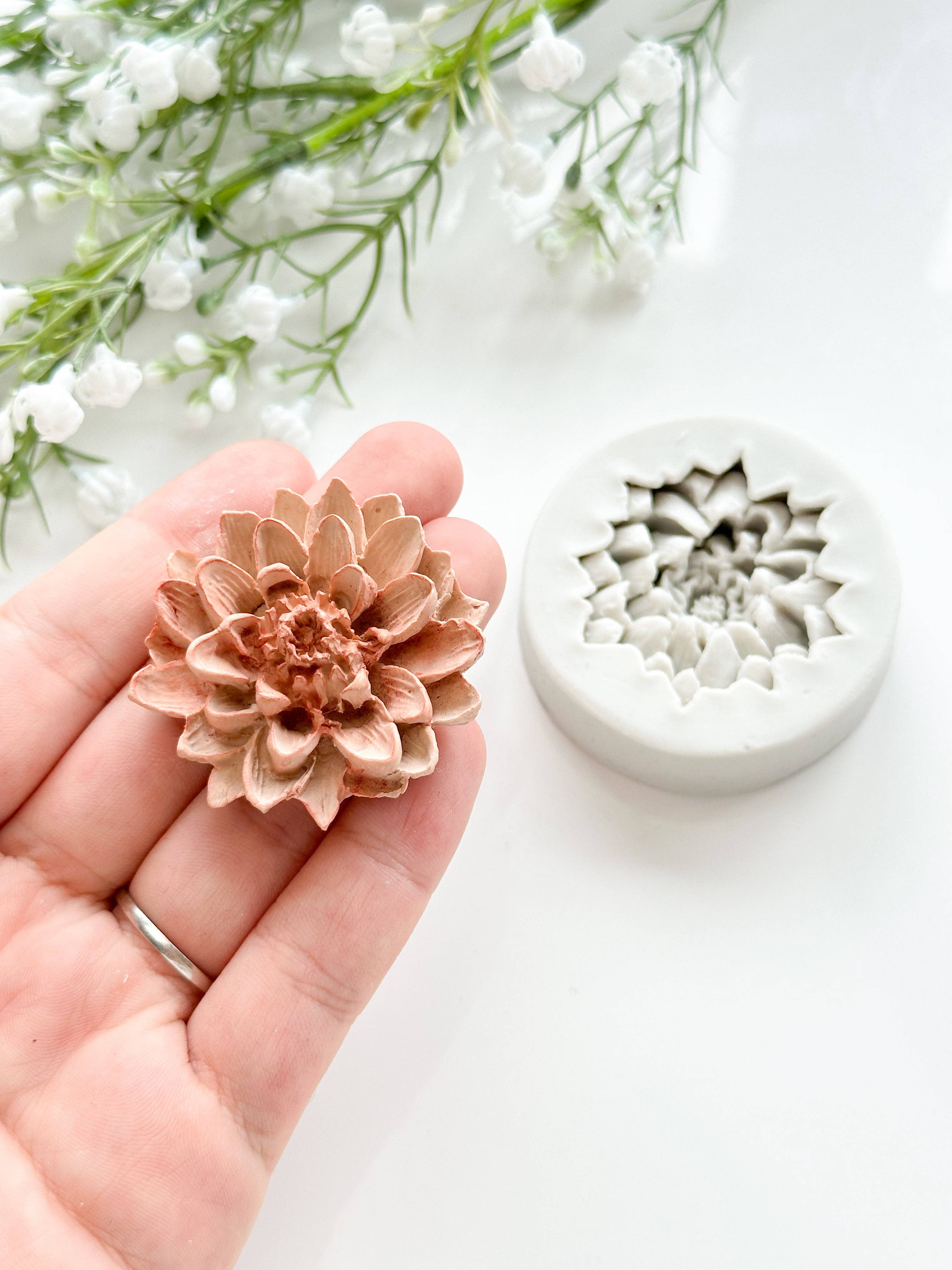 Flower Silicone Resin Clay Molds Handmade Soap Mold Chocolate Molds Biscuit Mold Polymer Clay Mold Silicone Earrings Mold \"floral Leaves\" Summer