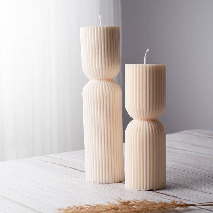 Allure CA - Wholesale Pillar candle - Aesthetic Pillar Candles