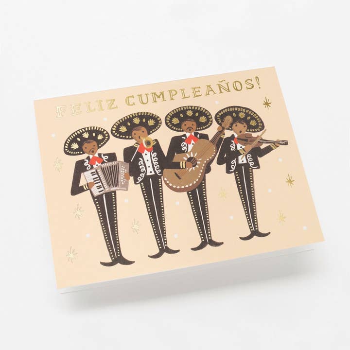 Rifle Paper Co. - Wholesale Birthday Card - Mariachi Birthday Card1