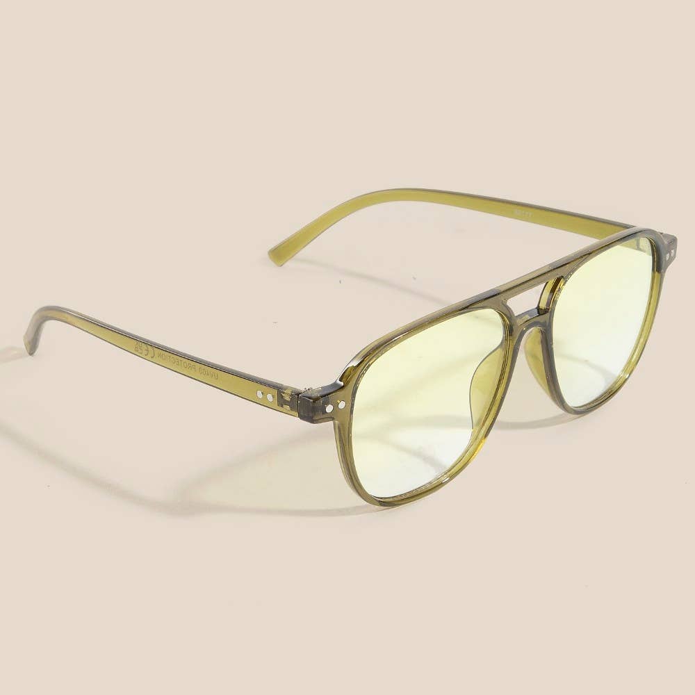 ASSORTEREDE Resin Aviator Frame Solbriller Sæt for engroshandel på Faire1