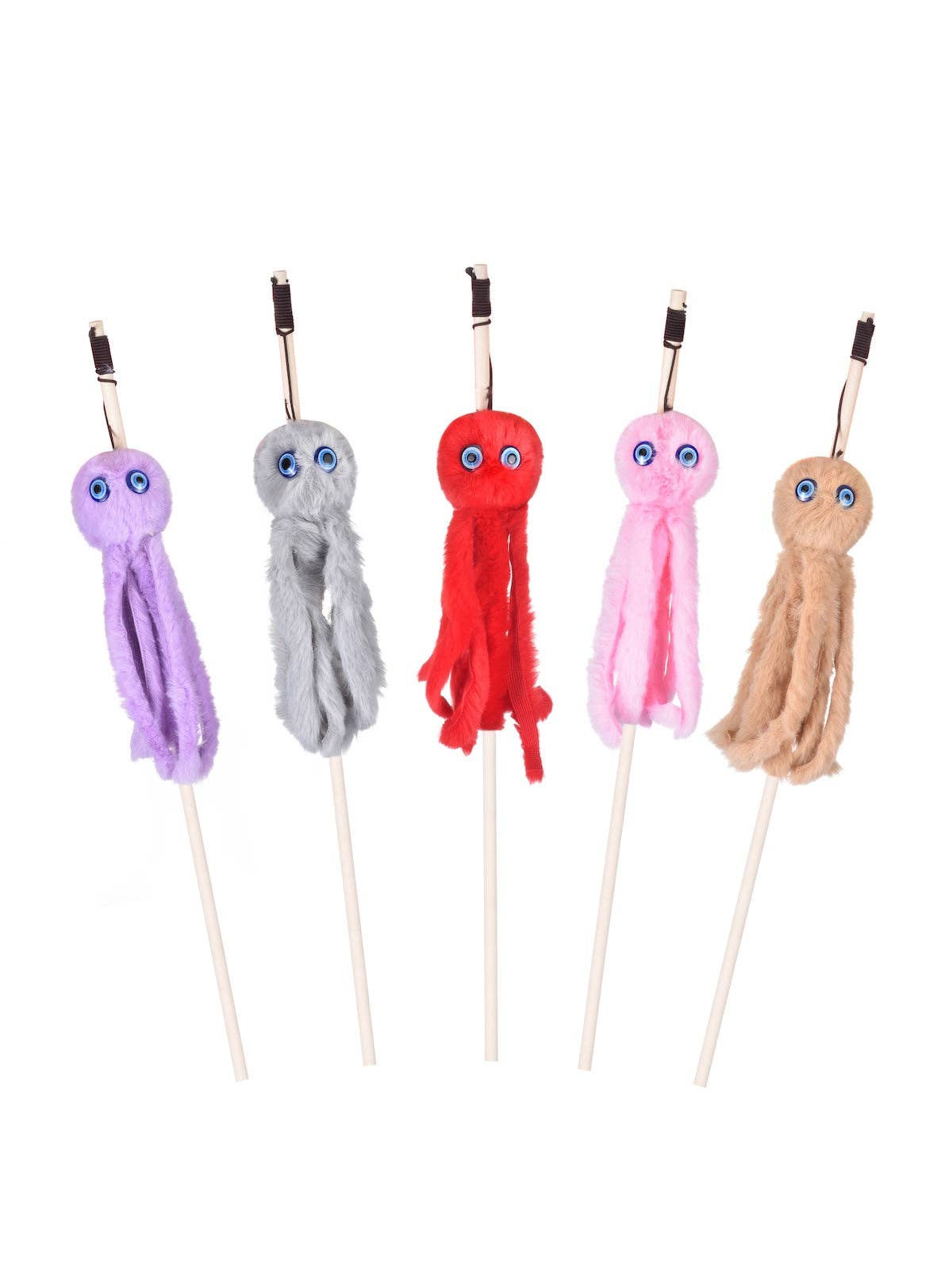 Cheerhunting - Wholesale Pet Toy - Cat - Moo - Octopus Cat Teaser Wand14