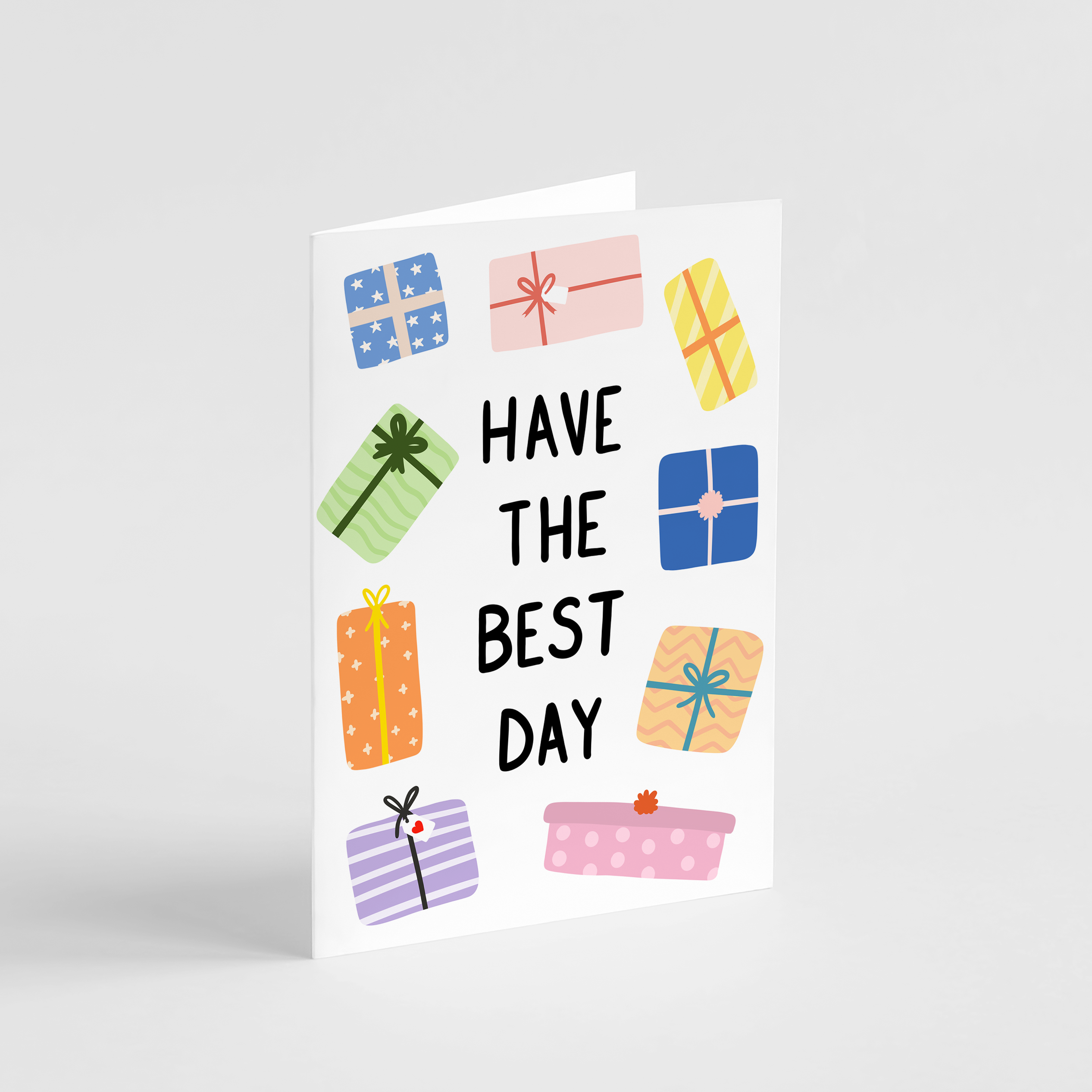 Popsy Press - Vente Cartes d'anniversaire - Carte Have the Best Day - Carte de joyeux anniversaire amusante1