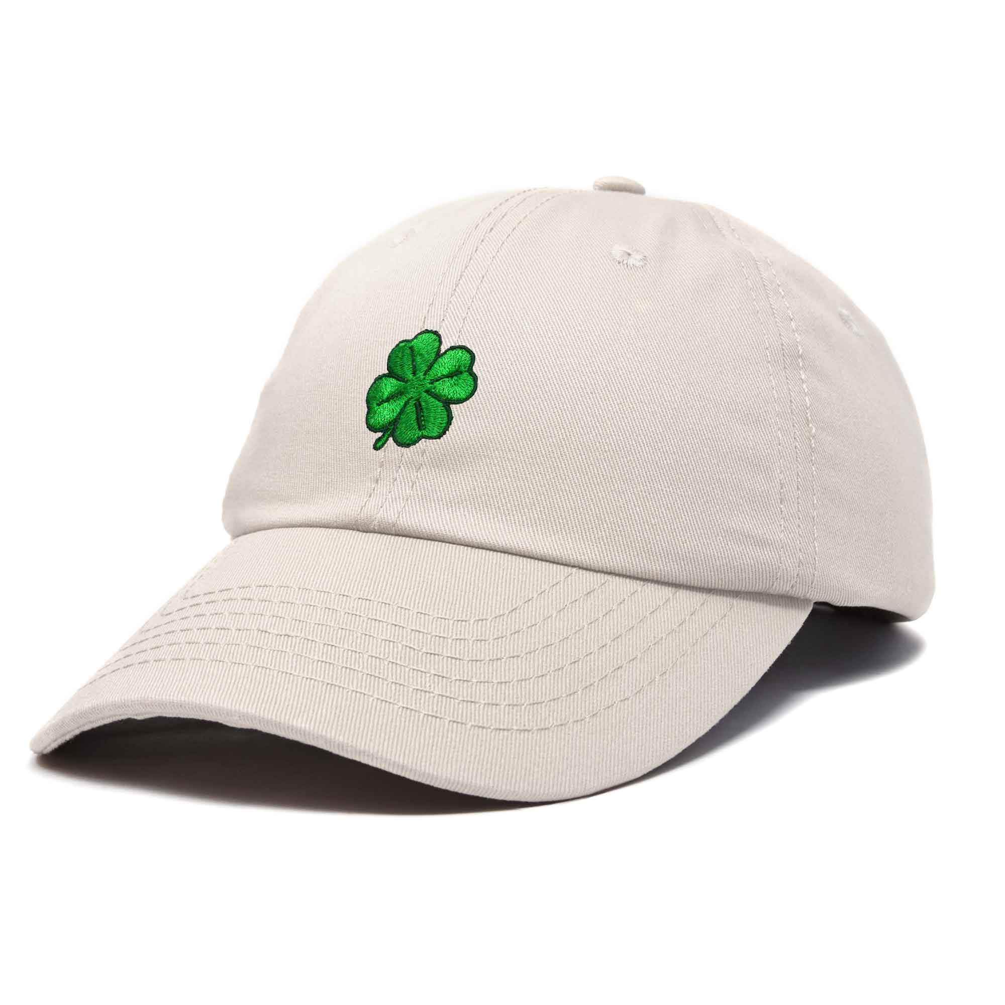 Dalix – wholesale Baseballkeps - Dam – Dalix Four Leaf Clover Hat Bollkeps St. Pattys Day Bomull13