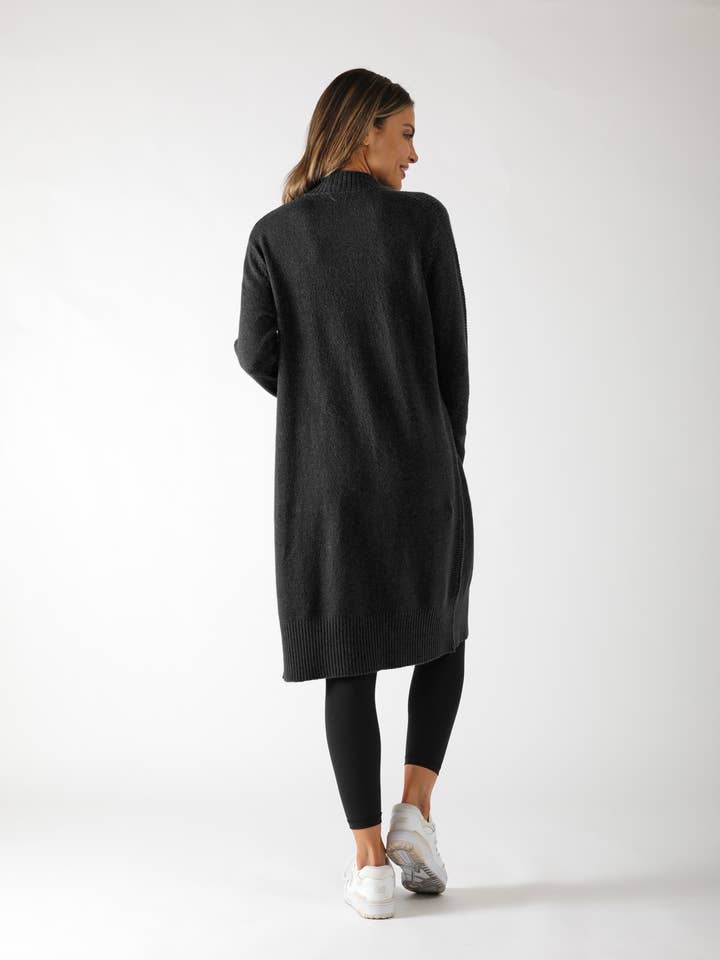 Elevated Cardigan: Black for wholesale on Faire2