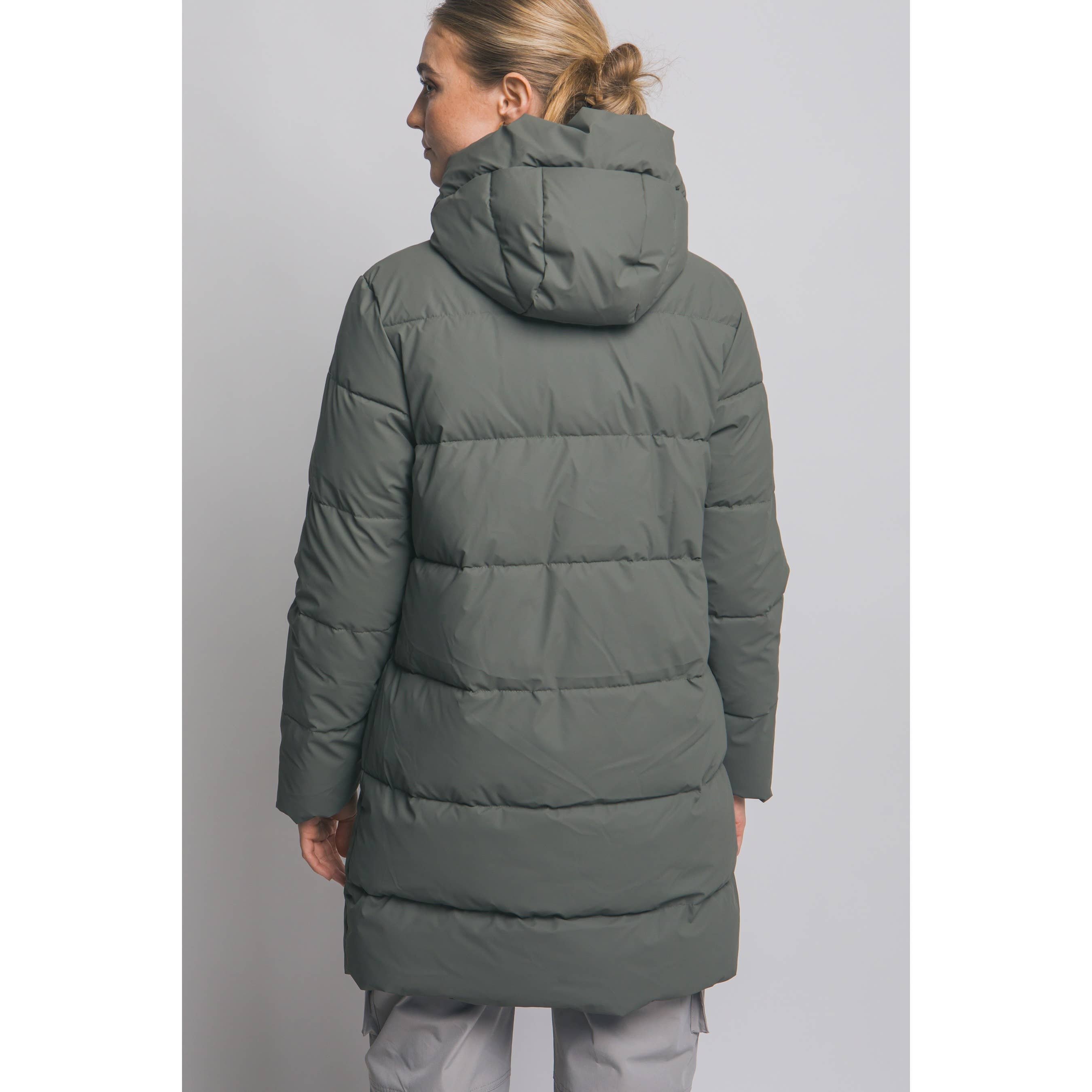 Timeless - Wholesale Coat - Women's - Hooded Long Puffer Coat8