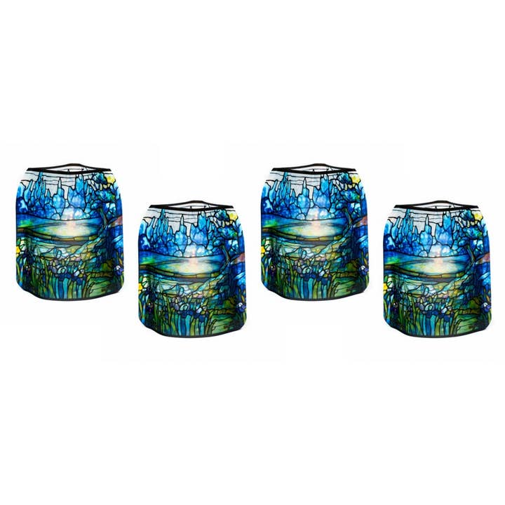 Modgy - Wholesale Lantern - Luminary - Louis C. Tiffany Iris Landscapes4